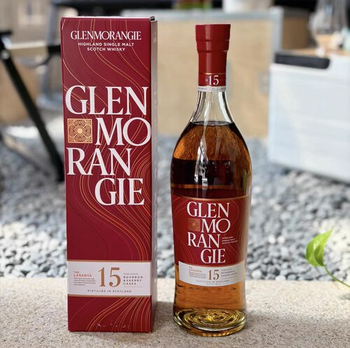 国行·Glenmorangie格兰杰15年新版雪莉酒桶单一麦芽威士忌 洋酒