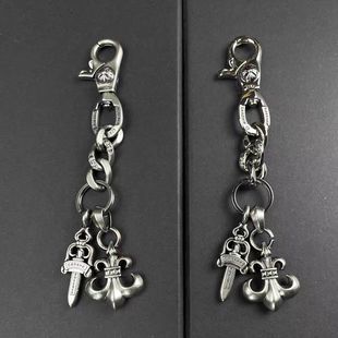 CGYYDS四周年福利 克罗扣十字架钥匙扣cleanfit包包配饰小众挂扣