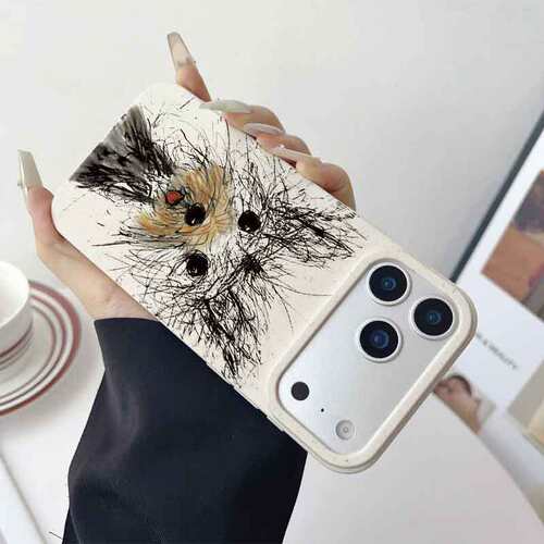 凌乱小狗图案iPhone苹果17ProMax