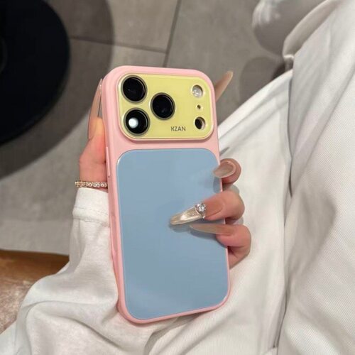 马卡龙撞色iPhone17Pro手机壳｜