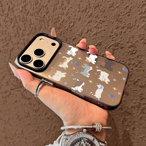 星星小猫适用iPhone17ProMax彩银