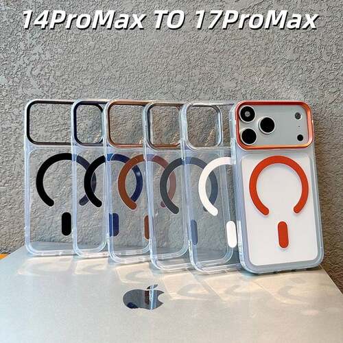 适用简约C圈磁吸苹果14ProMax改