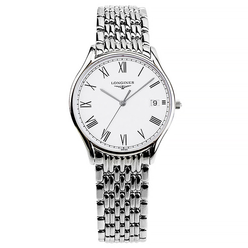 瑞士名表浪琴longines 律雅系列男表石英手表l4.759.4.11.