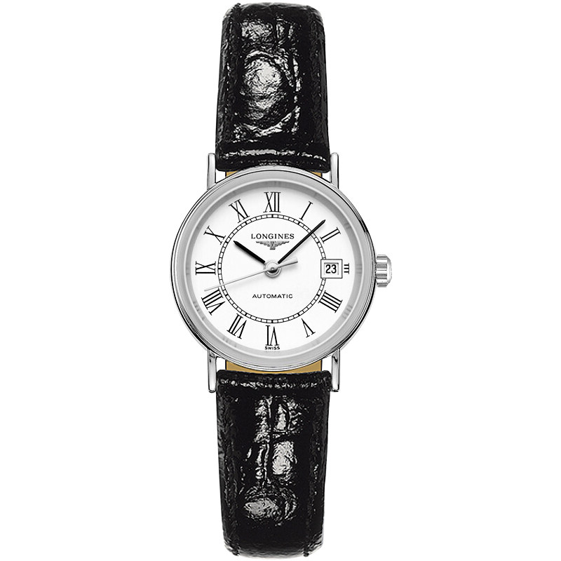 瑞士名表浪琴Longines瑰丽系列皮带机械女士手表L4.321.4.11.2