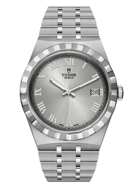 帝舵TUDOR瑞士手表皇家系列男腕表日历38mm 钢带银盘M28500-0001