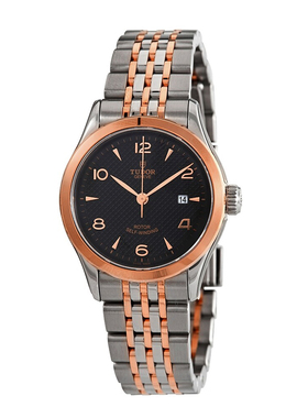 瑞士帝舵/Tudor 1926系列 自动机械 女士腕表玫金黑盘M91351-0003