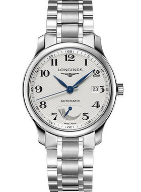 浪琴longines-名匠系列能量显示机械男士腕表 L2.708.4.78.6