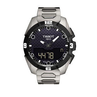 Tissot天梭男表触屏腾智系列太阳能石英腕表 T091.420.44.051.00