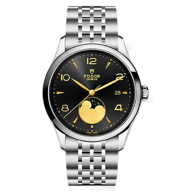 瑞士帝舵新款1926系列日历月相自动机械男表M91560-0003