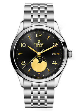 瑞士帝舵新款1926系列日历月相自动机械男表M91560-0003