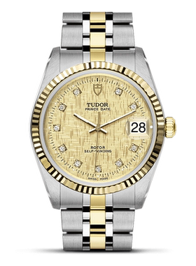帝舵（TUDOR）王子系列日历自动机械男士腕表34mm表盘M74033-0005