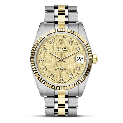 帝舵自动机械机芯商务休闲男表