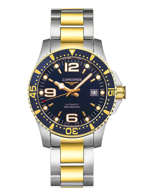 瑞士名表浪琴LONGINES康卡斯系列潜水腕表机械男表L3.742.3.96.7