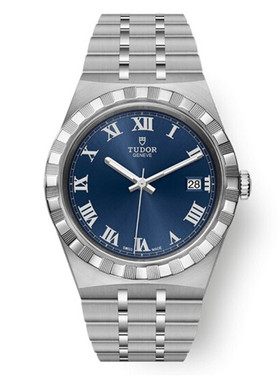 瑞士帝舵TUDOR手表男皇家系列自动机械男腕表钢带蓝盘M28500-0005