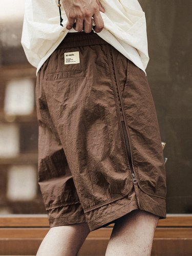 山系工装短裤户外薄款速干五分裤