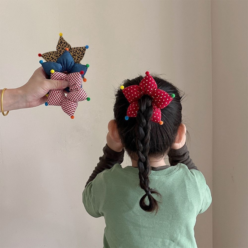 儿童发圈女童可爱波点星星发绳小女孩扎马尾头绳女宝宝丸子头发饰,童装/婴儿装/亲子装,发饰,淘宝优惠券,粉丝福利购,淘宝优惠卷