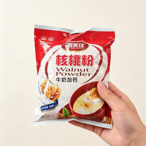 澳美佳牛奶加钙甜核桃粉(1袋480克16独立小包)特价优惠老少皆宜