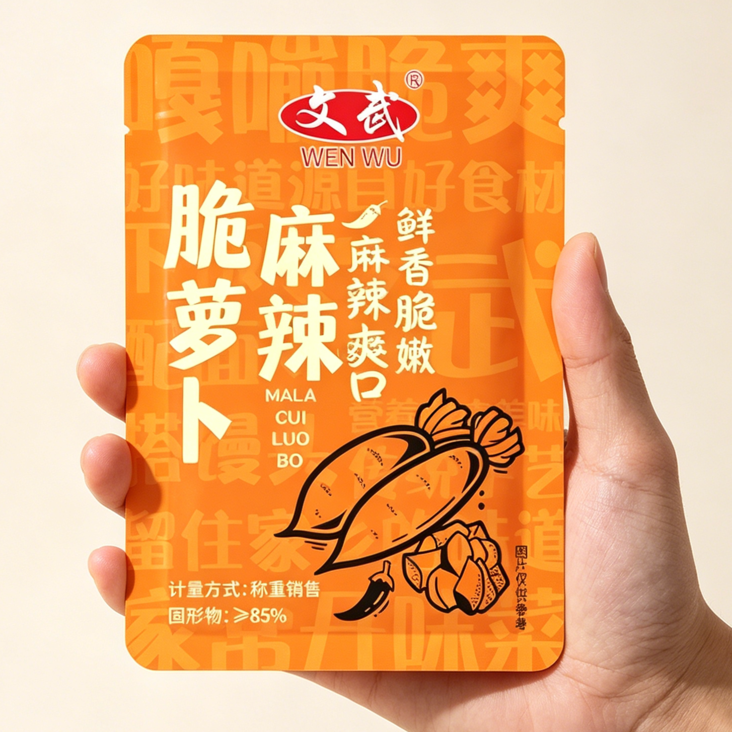 文武香辣下饭菜独立小包装开袋即食外婆菜五仁酱丁萝卜干酱腌菜