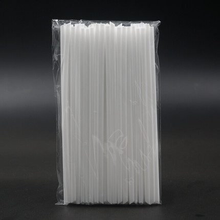 包邮5000支一次性吸管15cm白色吸管豆浆果汁酸牛奶吸管尖头硬吸管