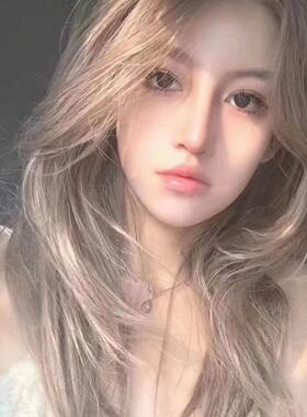【显白系】奶茶灰色亚麻棕色女神爆款染发剂自己染不沾头皮染发膏