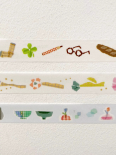 【分装】日本MT 2024夏田村美纪合作款盐系小花点缀 和纸胶带