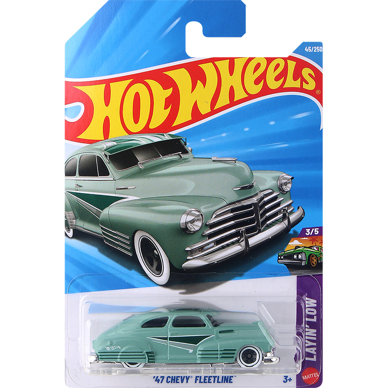 风火轮火辣小跑车47雪佛兰珍宝老爷车合金仿真收藏车模型玩具26B