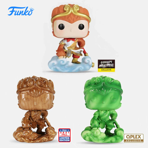 Funko正版西游记孙悟空手办Q版