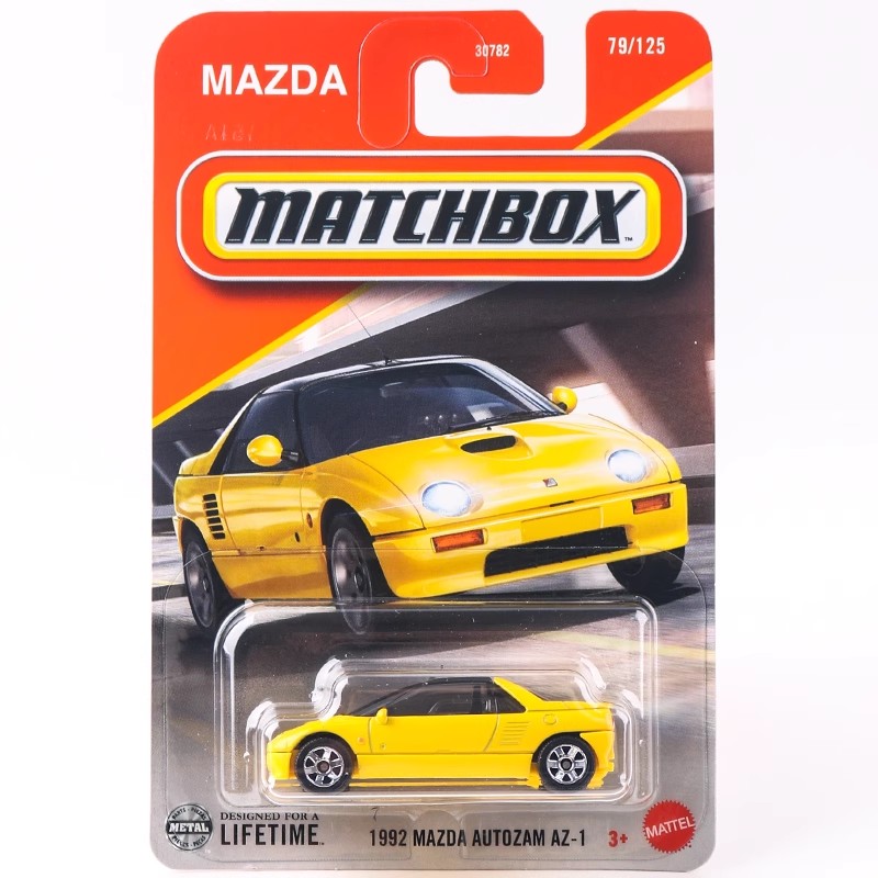 合金小车模型马自达AZ1小跑车