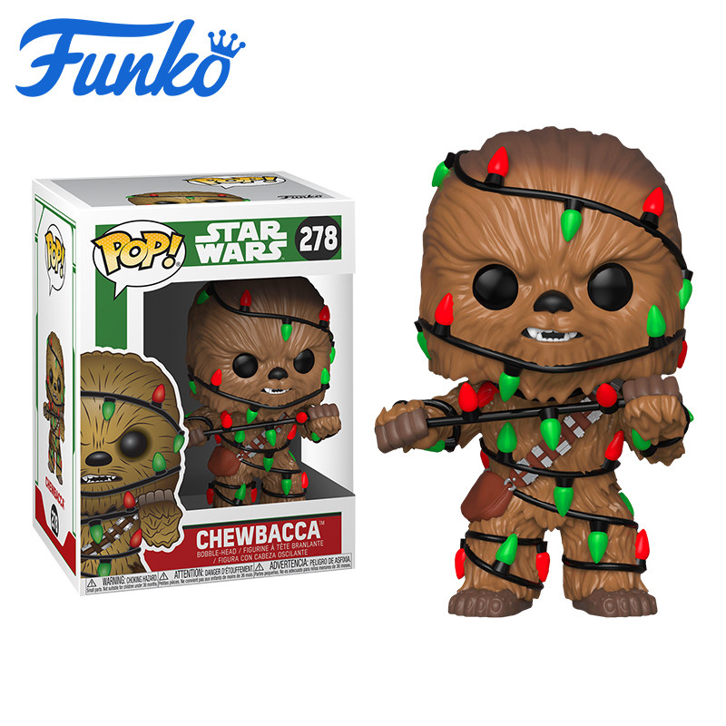 FUNKO星球大战假日款POP摇头公仔模型玩具人偶摆件手办圣诞节礼物