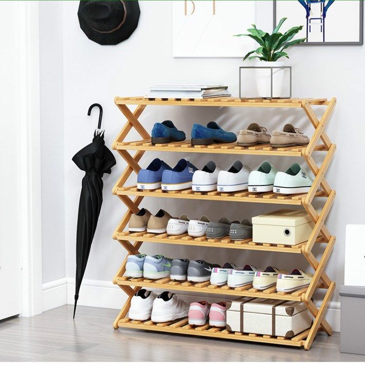 木质鞋架子简易鞋架,鞋架实木,鞋架实木简易鞋柜_大山谷图库