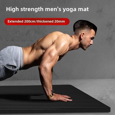 Yoga Mat Exercise Thick Non-slip Gym Fitness Durable Pilates