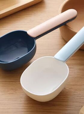 猫粮狗粮勺子宠物粮食喂猫勺猫咪喂食勺带封口夹量勺猫咪用品密封