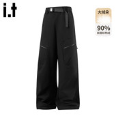 Bcfauae NB山系加厚羽绒裤 男女冬季 New 宽松直筒90白鸭绒长裤