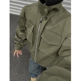 New Bcfauae NB美式bomber飞行员夹克棉服男冬季教练高级感痞帅立