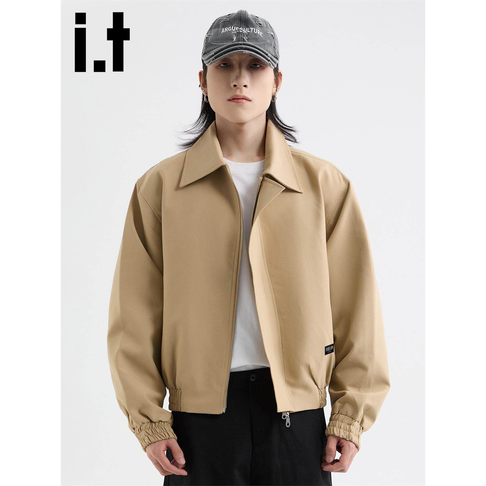 New Bcfauae NB翻领棒球服夹克外套男士秋冬机车服高级感上衣