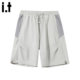 速干 Bcfauae New 夏宽松直筒短款 NB美式 男女款 裤 干运动短裤 休闲
