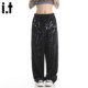脏脏裤 涂鸦休闲 直筒裤 New 厚棉裤 NB美式 薄款 夏季 Bcfauae 长裤