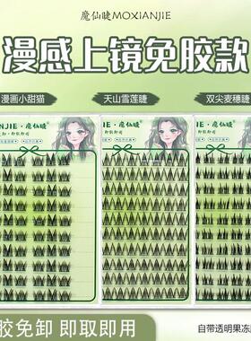 免胶自粘天山雪莲假睫毛
