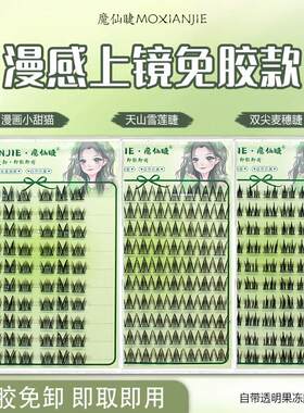 免胶自粘天山雪莲假睫毛