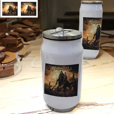 Gallows end硬核摇滚欧美暗黑风重金属朋克核punk304不锈钢保温杯