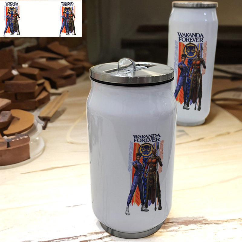 黑豹2瓦坎达漫威电影情侣高颜值结婚纪念早餐真空304不锈钢保温杯