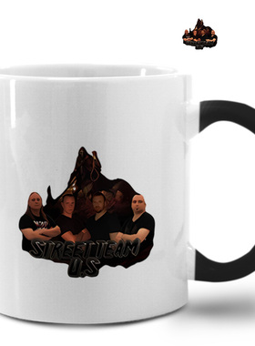 Gallows end硬核摇滚欧美暗黑风重金属朋克核punk纪念黑色变色杯