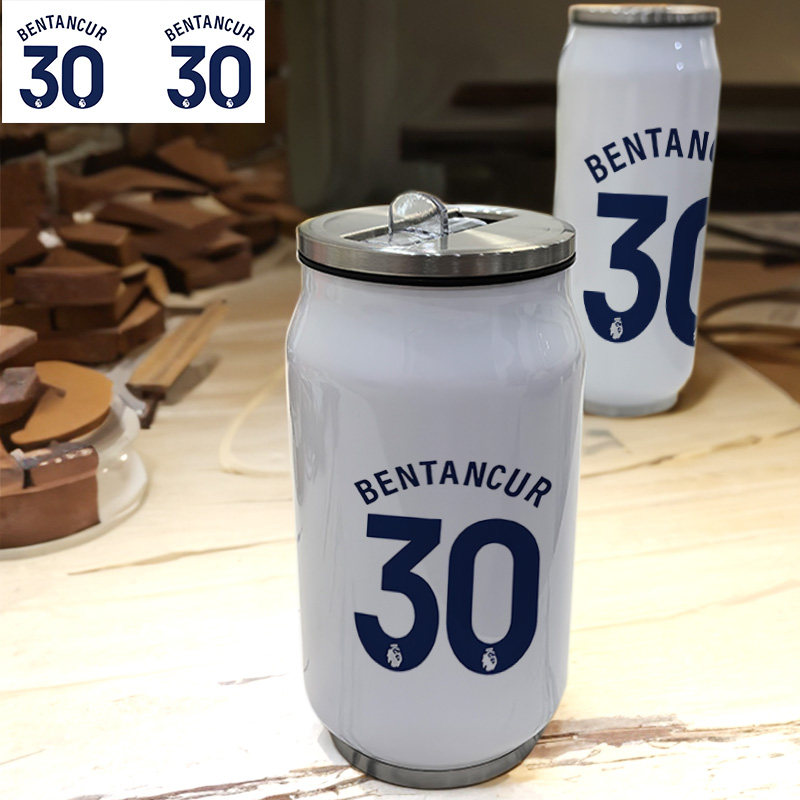 23-24托特纳姆热刺孙兴憨凯恩贝尔运动训练跑步304不锈钢保温杯子