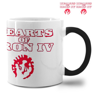 steam游戏钢铁雄心4变色杯定做2024新款刻字超大号马克杯陶瓷水杯