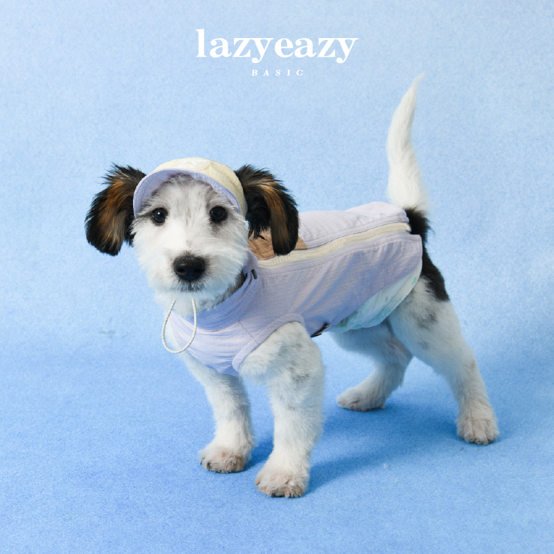 Lazyeazy宠物狗狗衣服后背拉链工装外套舒适时尚中小型犬衣服