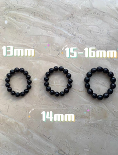 大尺寸14 16mm天然无患子手串近圆大颗木患子文玩菩提子男女手链