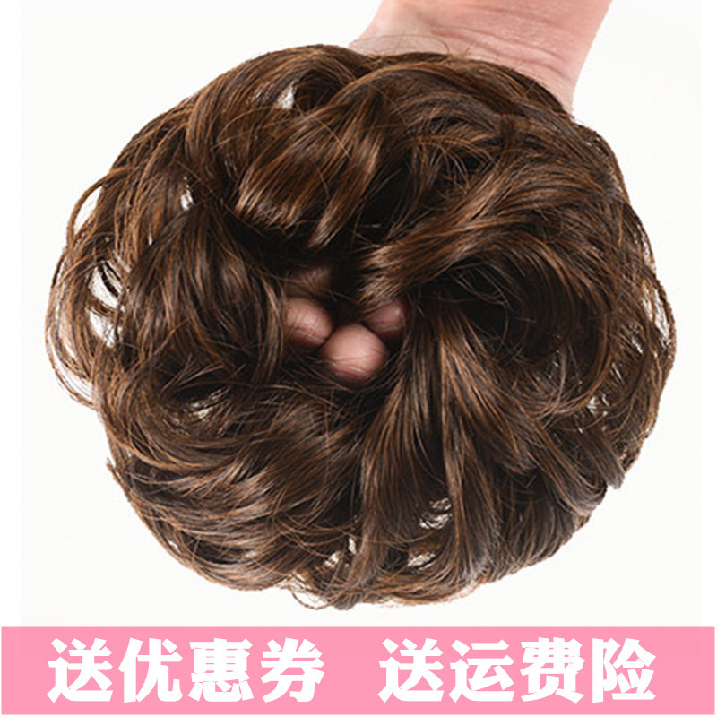 假发女发圈丸子头盘发皮筋大发圈头绳时尚造型盘头花苞卷发头花|msdalam kategori Penjagaan rambut/rambut palsu, rambut palsu, majikan/bola - dari Buy2taobao.com untuk memberikan perkhidmatan ejen Taobao profesional membeli
