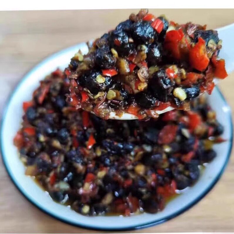 赣南风味香辣豆豉即食下饭菜