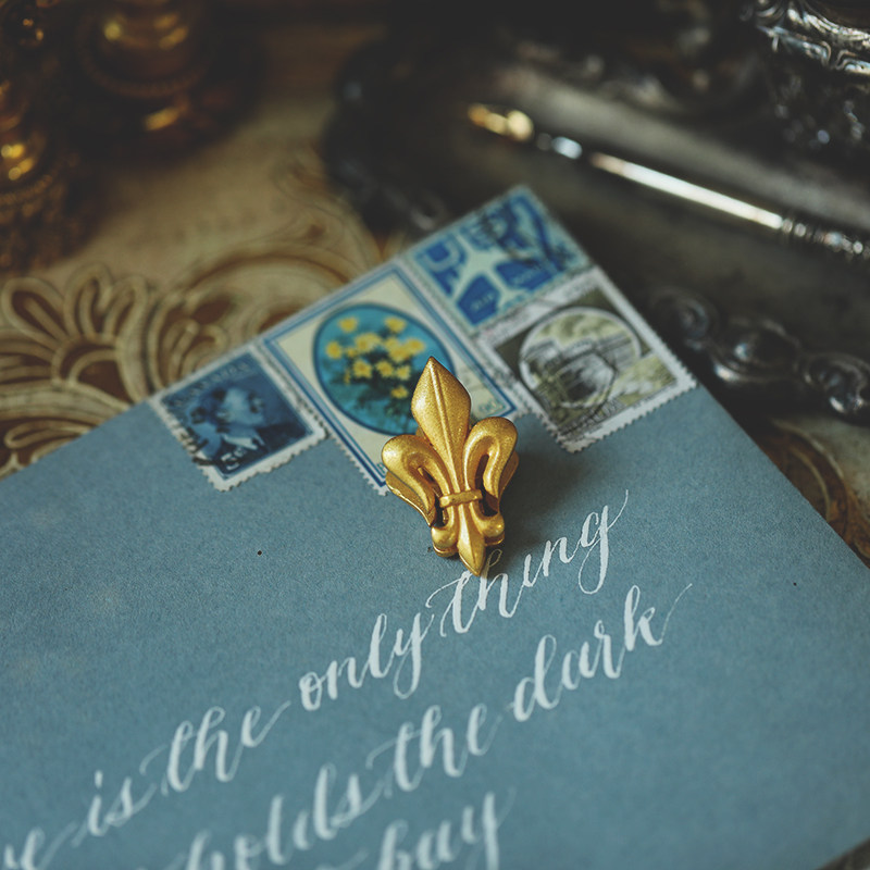 문구 클립 오리올스 꽃 쓰기 노트 손 책 클립 빈티지 수납 레트로 사진 소품 포즈