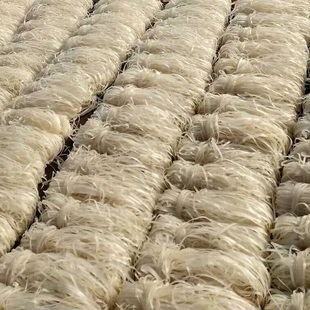 安仁烫皮丝 茶陵农家米粉 纯手工制作粉条炎陵江西湖南土特产五斤
